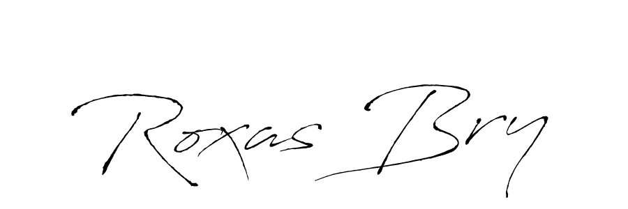 How to make Roxas Bry name signature. Use Antro_Vectra style for creating short signs online. This is the latest handwritten sign. Roxas Bry signature style 6 images and pictures png