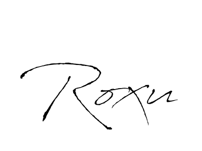 This is the best signature style for the Roxu name. Also you like these signature font (Antro_Vectra). Mix name signature. Roxu signature style 6 images and pictures png