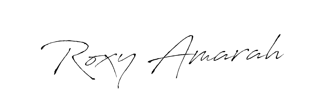 The best way (Antro_Vectra) to make a short signature is to pick only two or three words in your name. The name Roxy Amarah include a total of six letters. For converting this name. Roxy Amarah signature style 6 images and pictures png