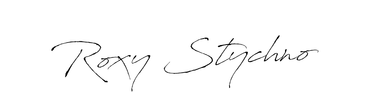 Make a short Roxy Stychno signature style. Manage your documents anywhere anytime using Antro_Vectra. Create and add eSignatures, submit forms, share and send files easily. Roxy Stychno signature style 6 images and pictures png