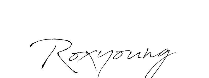 Also You can easily find your signature by using the search form. We will create Roxyoung name handwritten signature images for you free of cost using Antro_Vectra sign style. Roxyoung signature style 6 images and pictures png