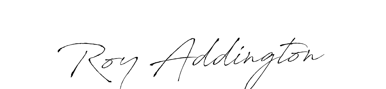 Similarly Antro_Vectra is the best handwritten signature design. Signature creator online .You can use it as an online autograph creator for name Roy Addington. Roy Addington signature style 6 images and pictures png