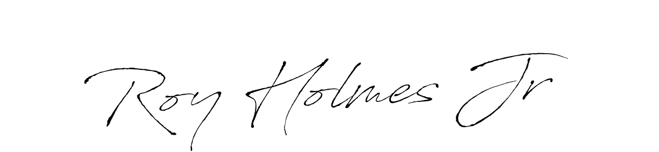 How to make Roy Holmes Jr signature? Antro_Vectra is a professional autograph style. Create handwritten signature for Roy Holmes Jr name. Roy Holmes Jr signature style 6 images and pictures png