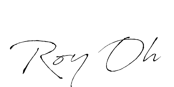 Antro_Vectra is a professional signature style that is perfect for those who want to add a touch of class to their signature. It is also a great choice for those who want to make their signature more unique. Get Roy Oh name to fancy signature for free. Roy Oh signature style 6 images and pictures png