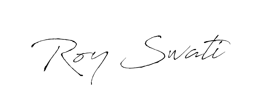 Create a beautiful signature design for name Roy Swati. With this signature (Antro_Vectra) fonts, you can make a handwritten signature for free. Roy Swati signature style 6 images and pictures png