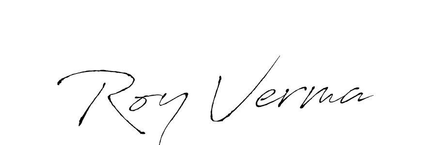 Once you've used our free online signature maker to create your best signature Antro_Vectra style, it's time to enjoy all of the benefits that Roy Verma name signing documents. Roy Verma signature style 6 images and pictures png