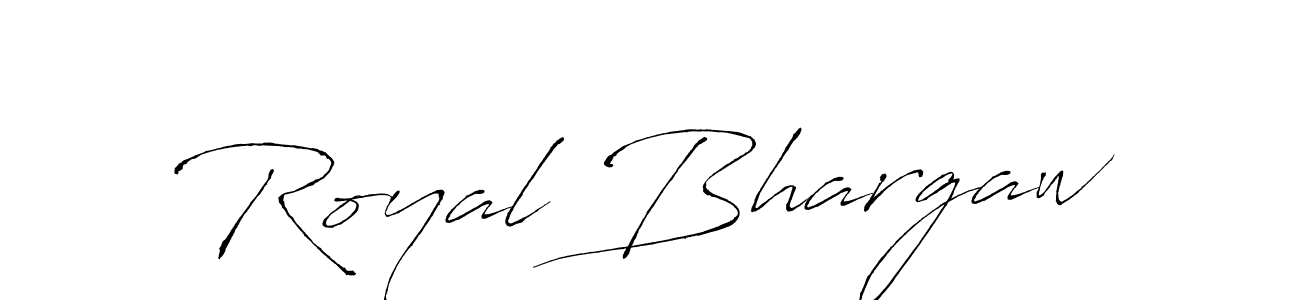 You should practise on your own different ways (Antro_Vectra) to write your name (Royal Bhargaw) in signature. don't let someone else do it for you. Royal Bhargaw signature style 6 images and pictures png