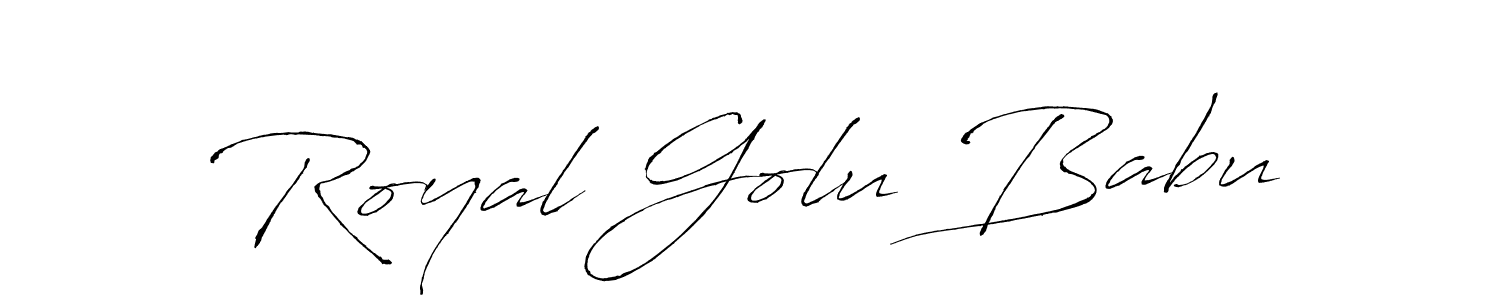 This is the best signature style for the Royal Golu Babu name. Also you like these signature font (Antro_Vectra). Mix name signature. Royal Golu Babu signature style 6 images and pictures png