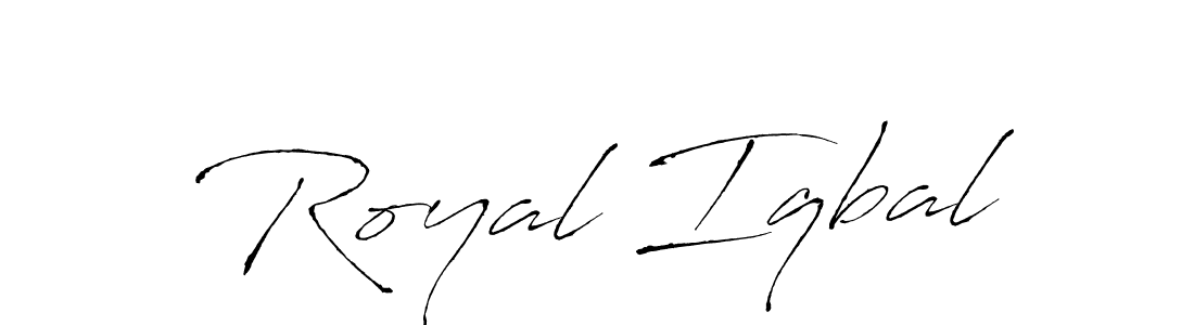 The best way (Antro_Vectra) to make a short signature is to pick only two or three words in your name. The name Royal Iqbal include a total of six letters. For converting this name. Royal Iqbal signature style 6 images and pictures png