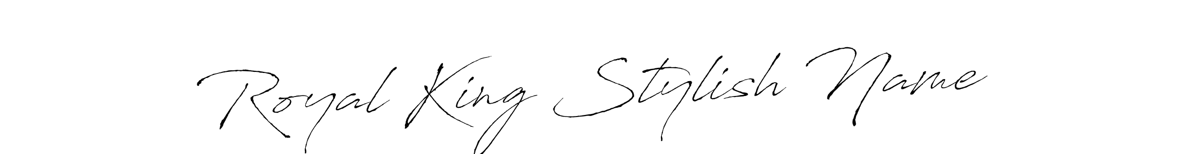 How to make Royal King Stylish Name signature? Antro_Vectra is a professional autograph style. Create handwritten signature for Royal King Stylish Name name. Royal King Stylish Name signature style 6 images and pictures png