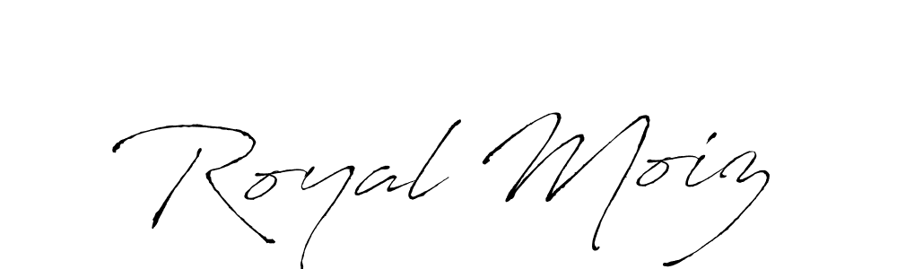 Also You can easily find your signature by using the search form. We will create Royal Moiz name handwritten signature images for you free of cost using Antro_Vectra sign style. Royal Moiz signature style 6 images and pictures png