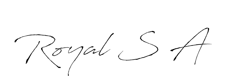 Similarly Antro_Vectra is the best handwritten signature design. Signature creator online .You can use it as an online autograph creator for name Royal S A. Royal S A signature style 6 images and pictures png
