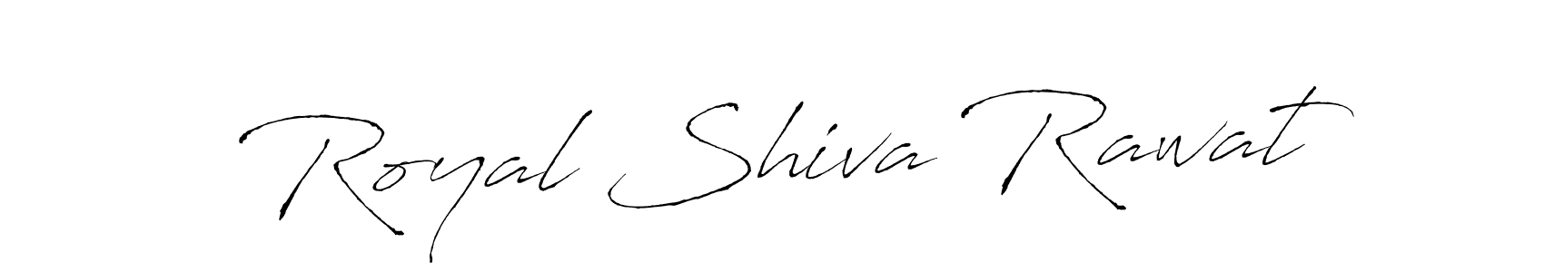 Once you've used our free online signature maker to create your best signature Antro_Vectra style, it's time to enjoy all of the benefits that Royal Shiva Rawat name signing documents. Royal Shiva Rawat signature style 6 images and pictures png