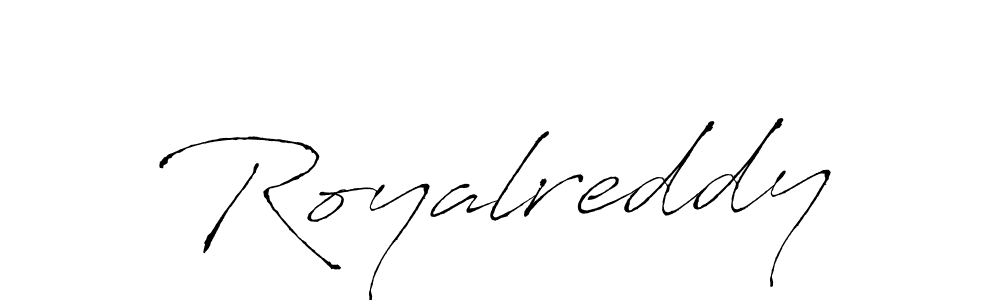 if you are searching for the best signature style for your name Royalreddy. so please give up your signature search. here we have designed multiple signature styles  using Antro_Vectra. Royalreddy signature style 6 images and pictures png