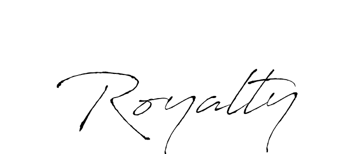 Make a beautiful signature design for name Royalty. With this signature (Antro_Vectra) style, you can create a handwritten signature for free. Royalty signature style 6 images and pictures png