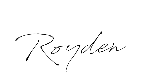 The best way (Antro_Vectra) to make a short signature is to pick only two or three words in your name. The name Royden include a total of six letters. For converting this name. Royden signature style 6 images and pictures png
