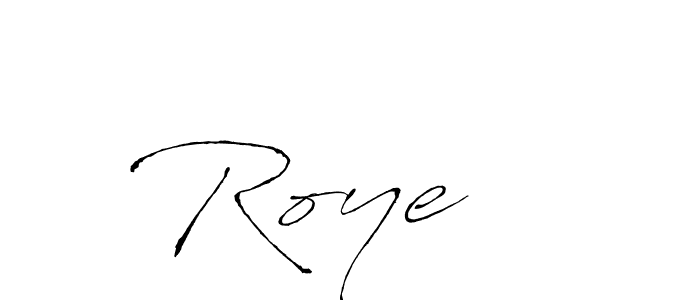 Once you've used our free online signature maker to create your best signature Antro_Vectra style, it's time to enjoy all of the benefits that Roye    name signing documents. Roye    signature style 6 images and pictures png