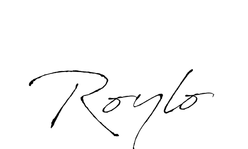 Create a beautiful signature design for name Roylo. With this signature (Antro_Vectra) fonts, you can make a handwritten signature for free. Roylo signature style 6 images and pictures png