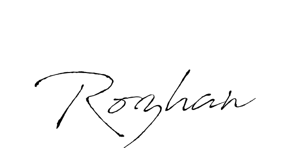 Here are the top 10 professional signature styles for the name Rozhan. These are the best autograph styles you can use for your name. Rozhan signature style 6 images and pictures png