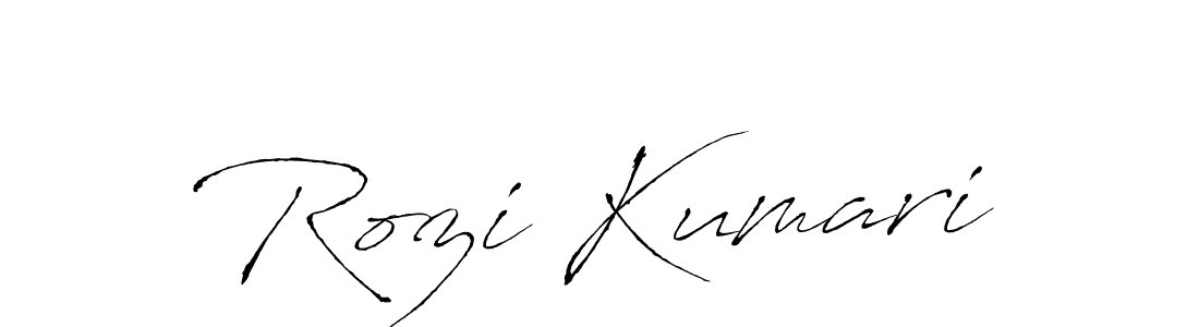 Once you've used our free online signature maker to create your best signature Antro_Vectra style, it's time to enjoy all of the benefits that Rozi Kumari name signing documents. Rozi Kumari signature style 6 images and pictures png