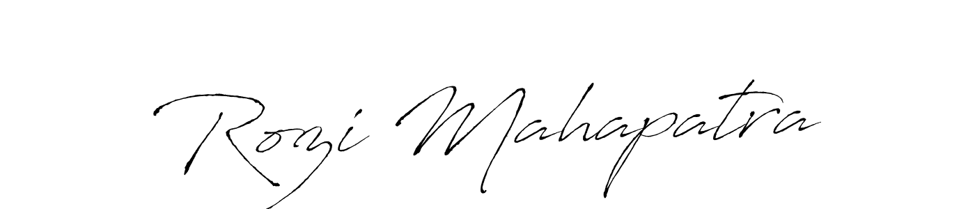 How to Draw Rozi Mahapatra signature style? Antro_Vectra is a latest design signature styles for name Rozi Mahapatra. Rozi Mahapatra signature style 6 images and pictures png