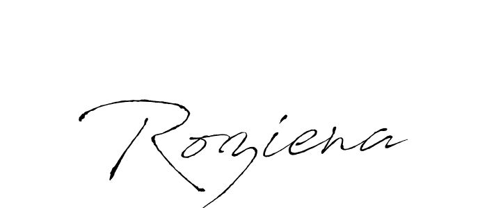 See photos of Roziena official signature by Spectra . Check more albums & portfolios. Read reviews & check more about Antro_Vectra font. Roziena signature style 6 images and pictures png