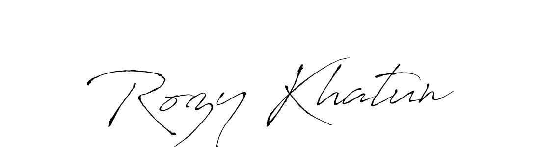 How to Draw Rozy Khatun signature style? Antro_Vectra is a latest design signature styles for name Rozy Khatun. Rozy Khatun signature style 6 images and pictures png