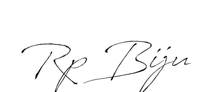 How to make Rp Biju name signature. Use Antro_Vectra style for creating short signs online. This is the latest handwritten sign. Rp Biju signature style 6 images and pictures png