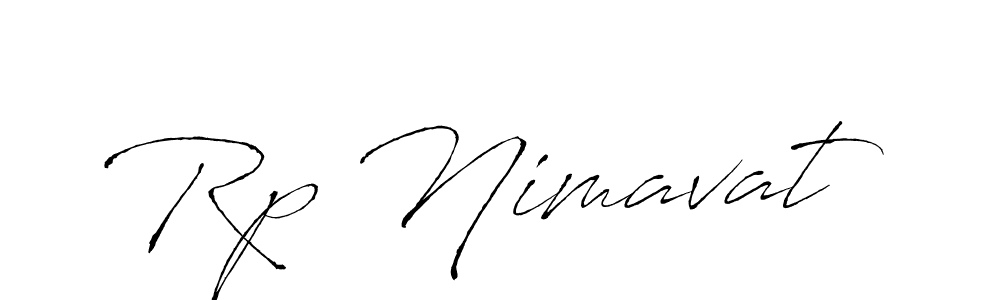 This is the best signature style for the Rp Nimavat name. Also you like these signature font (Antro_Vectra). Mix name signature. Rp Nimavat signature style 6 images and pictures png