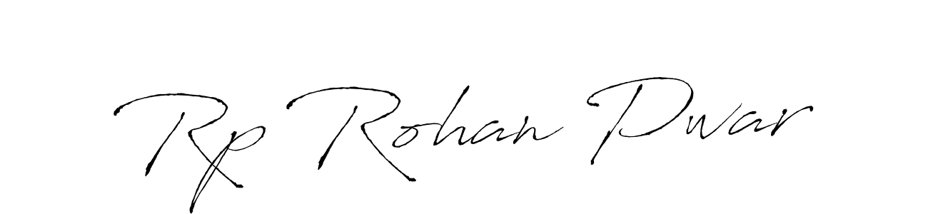 Use a signature maker to create a handwritten signature online. With this signature software, you can design (Antro_Vectra) your own signature for name Rp Rohan Pwar. Rp Rohan Pwar signature style 6 images and pictures png
