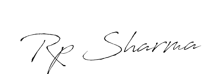 Rp Sharma stylish signature style. Best Handwritten Sign (Antro_Vectra) for my name. Handwritten Signature Collection Ideas for my name Rp Sharma. Rp Sharma signature style 6 images and pictures png