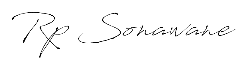 The best way (Antro_Vectra) to make a short signature is to pick only two or three words in your name. For converting this name Rp Sonawane. Rp Sonawane signature style 6 images and pictures png