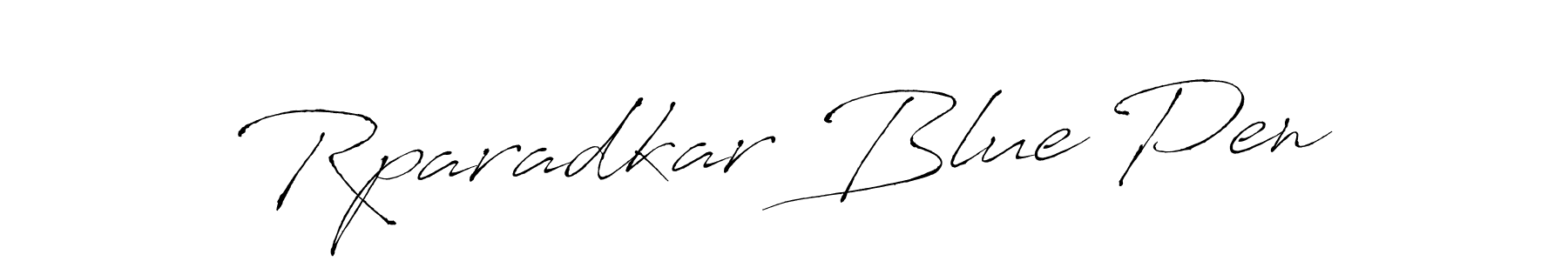 if you are searching for the best signature style for your name Rparadkar Blue Pen. so please give up your signature search. here we have designed multiple signature styles  using Antro_Vectra. Rparadkar Blue Pen signature style 6 images and pictures png
