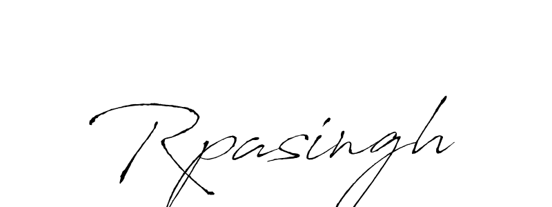 Use a signature maker to create a handwritten signature online. With this signature software, you can design (Antro_Vectra) your own signature for name Rpasingh. Rpasingh signature style 6 images and pictures png