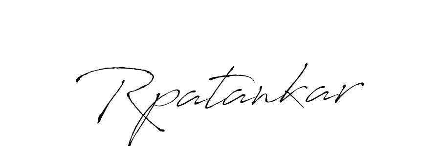 Make a beautiful signature design for name Rpatankar. Use this online signature maker to create a handwritten signature for free. Rpatankar signature style 6 images and pictures png