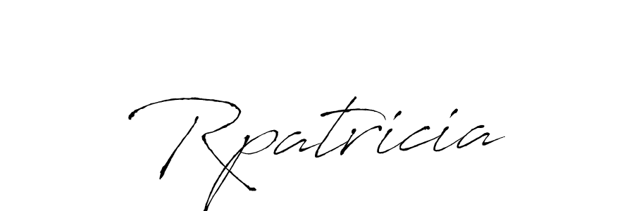 Antro_Vectra is a professional signature style that is perfect for those who want to add a touch of class to their signature. It is also a great choice for those who want to make their signature more unique. Get Rpatricia name to fancy signature for free. Rpatricia signature style 6 images and pictures png