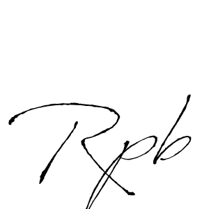 Antro_Vectra is a professional signature style that is perfect for those who want to add a touch of class to their signature. It is also a great choice for those who want to make their signature more unique. Get Rpb name to fancy signature for free. Rpb signature style 6 images and pictures png