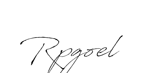 Design your own signature with our free online signature maker. With this signature software, you can create a handwritten (Antro_Vectra) signature for name Rpgoel. Rpgoel signature style 6 images and pictures png