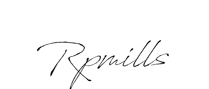 It looks lik you need a new signature style for name Rpmills. Design unique handwritten (Antro_Vectra) signature with our free signature maker in just a few clicks. Rpmills signature style 6 images and pictures png