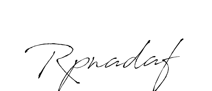 The best way (Antro_Vectra) to make a short signature is to pick only two or three words in your name. The name Rpnadaf include a total of six letters. For converting this name. Rpnadaf signature style 6 images and pictures png