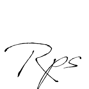 How to Draw Rps signature style? Antro_Vectra is a latest design signature styles for name Rps. Rps signature style 6 images and pictures png