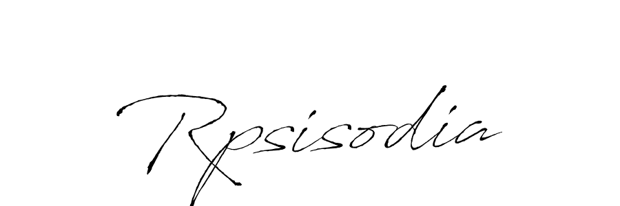 Use a signature maker to create a handwritten signature online. With this signature software, you can design (Antro_Vectra) your own signature for name Rpsisodia. Rpsisodia signature style 6 images and pictures png