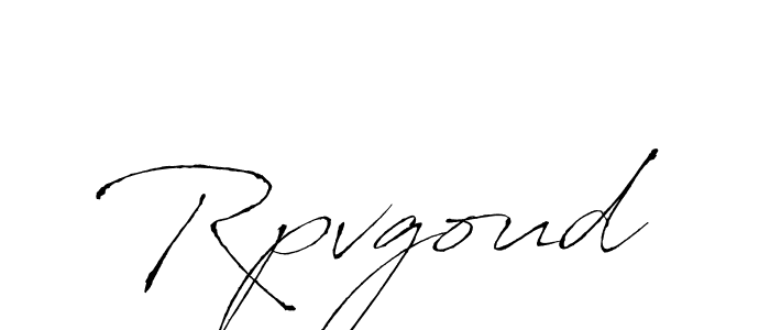 Use a signature maker to create a handwritten signature online. With this signature software, you can design (Antro_Vectra) your own signature for name Rpvgoud. Rpvgoud signature style 6 images and pictures png