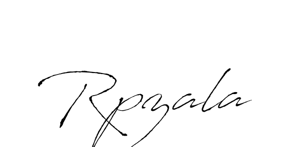 Rpzala stylish signature style. Best Handwritten Sign (Antro_Vectra) for my name. Handwritten Signature Collection Ideas for my name Rpzala. Rpzala signature style 6 images and pictures png