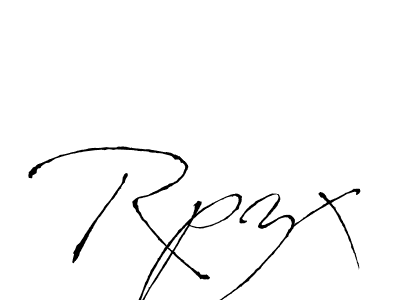 Design your own signature with our free online signature maker. With this signature software, you can create a handwritten (Antro_Vectra) signature for name Rpzx. Rpzx signature style 6 images and pictures png