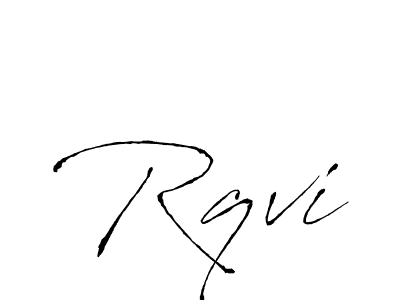 Antro_Vectra is a professional signature style that is perfect for those who want to add a touch of class to their signature. It is also a great choice for those who want to make their signature more unique. Get Rqvi name to fancy signature for free. Rqvi signature style 6 images and pictures png