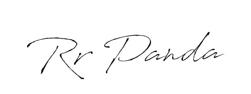 You should practise on your own different ways (Antro_Vectra) to write your name (Rr Panda) in signature. don't let someone else do it for you. Rr Panda signature style 6 images and pictures png