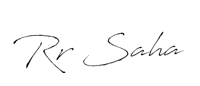 Also You can easily find your signature by using the search form. We will create Rr Saha name handwritten signature images for you free of cost using Antro_Vectra sign style. Rr Saha signature style 6 images and pictures png