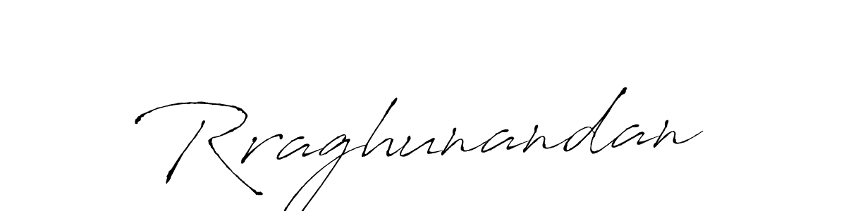 Antro_Vectra is a professional signature style that is perfect for those who want to add a touch of class to their signature. It is also a great choice for those who want to make their signature more unique. Get Rraghunandan name to fancy signature for free. Rraghunandan signature style 6 images and pictures png