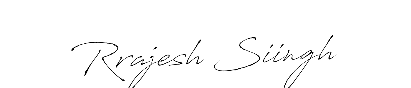 It looks lik you need a new signature style for name Rrajesh Siingh. Design unique handwritten (Antro_Vectra) signature with our free signature maker in just a few clicks. Rrajesh Siingh signature style 6 images and pictures png